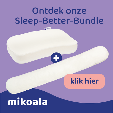 Bespaar 20 euro op de Sleep Better Set: Hi4 Deluxe Kussen + Body Pillow.