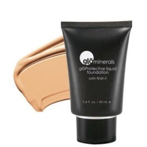 Glo-Minerals Protective Liquid Foundation - Satin II – The Boutique at  Sacarrha