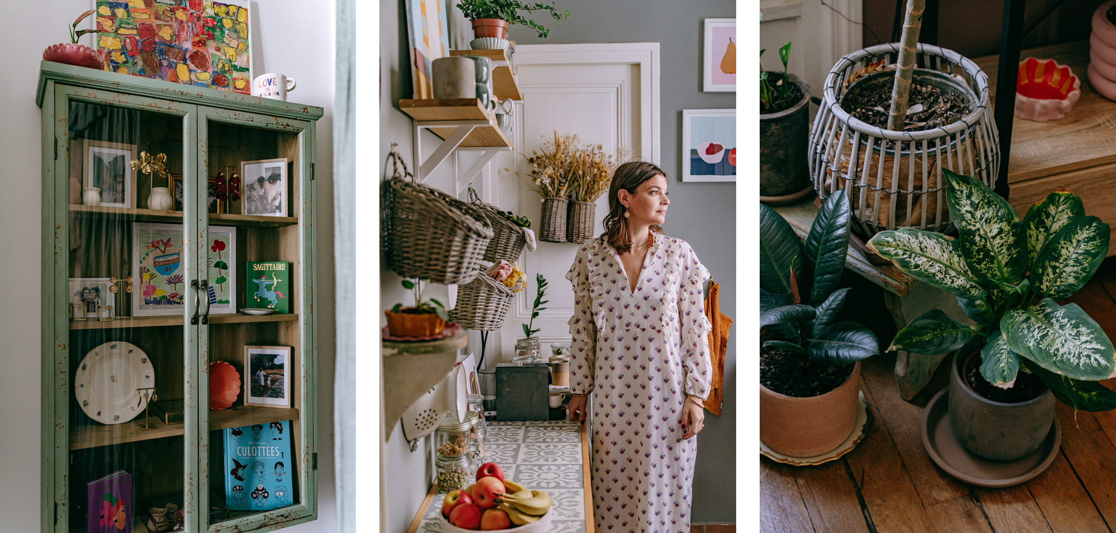 Vaisselier Bloomingville, Robe Baum und Pferdgarten, Bijoux Elise Tsikis