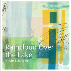 Raincloud Over the Lake Hardcover Art Book cover