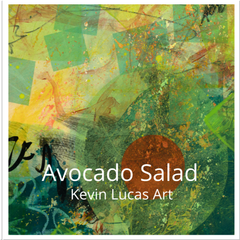 Avocado Salad Hardcover Art Book cover