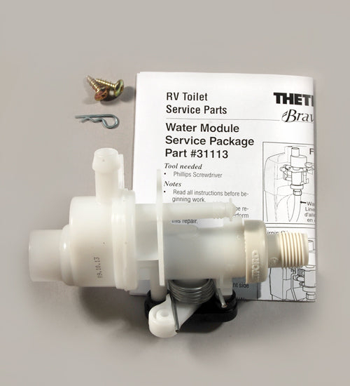 Thetford Bravura Toilet Water Valve Module, kit # 31113