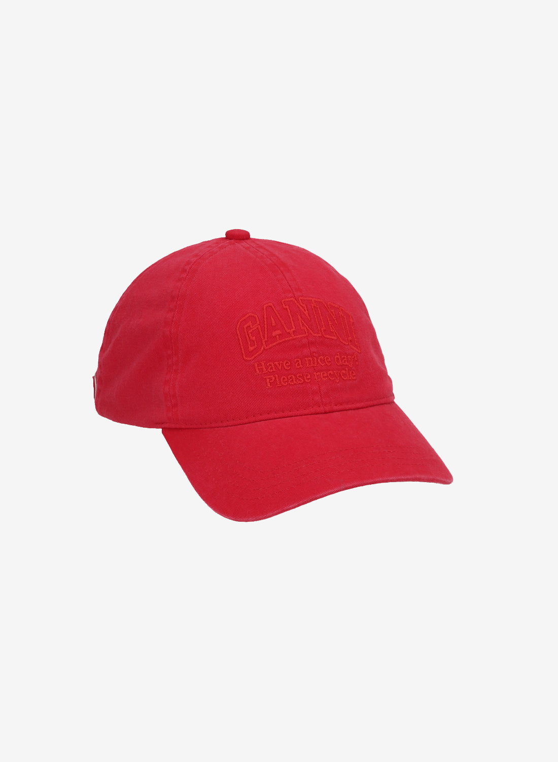 Billede af Ganni Cap Hat Patch Barbados Cherry