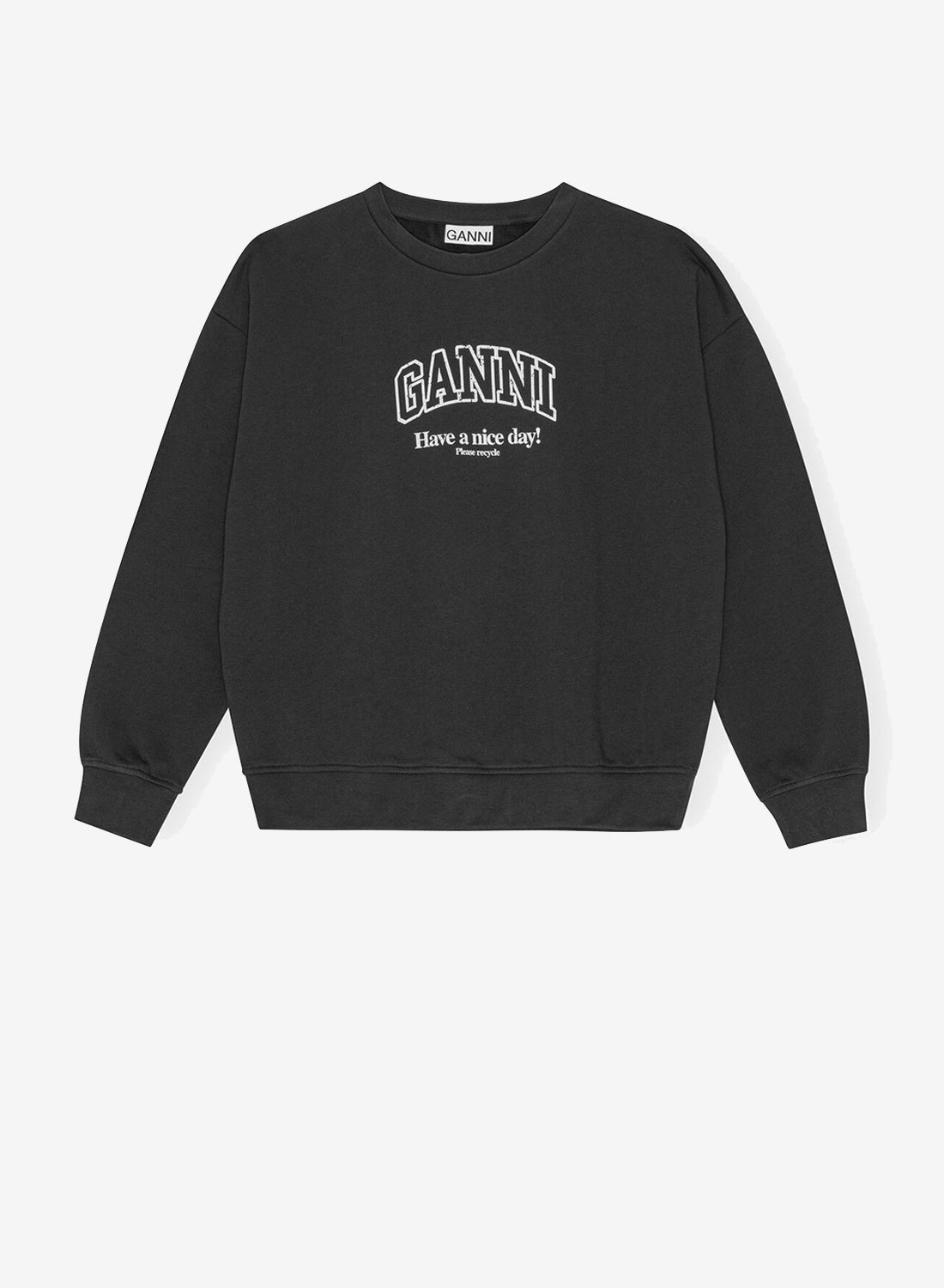 Billede af Ganni Isoli Oversized Sweatshirt Phantom