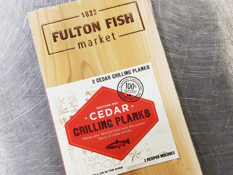 Fulton Fish Market Cedar Grilling Planks - 2ct