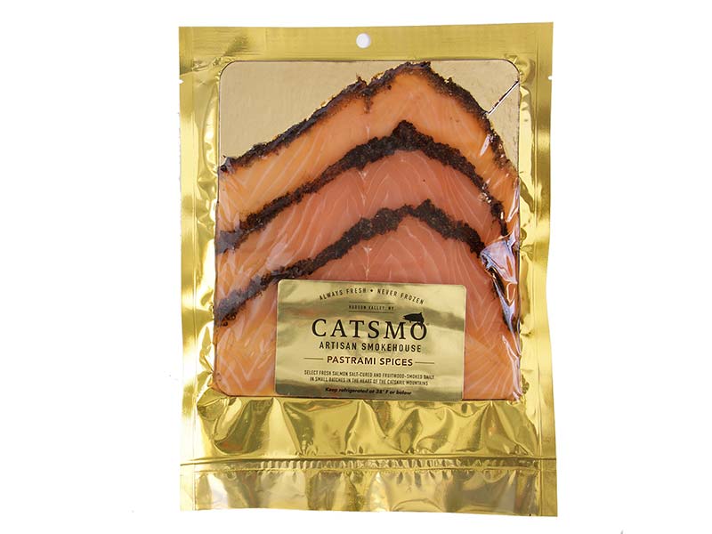 Catsmo Pastrami Smoked Salmon