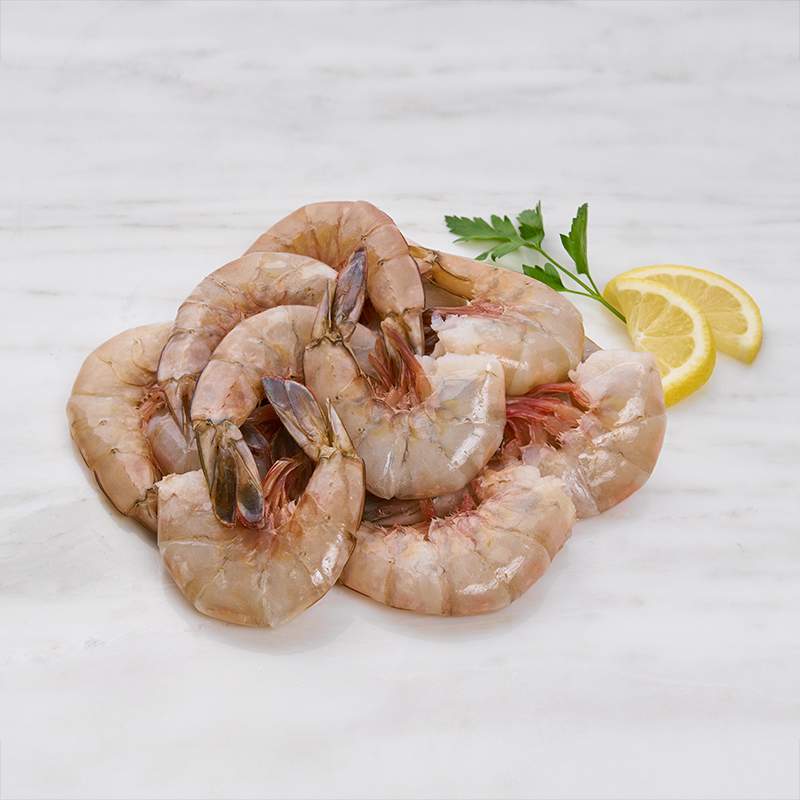 Fresh Wild Colossal White Gulf Shrimp