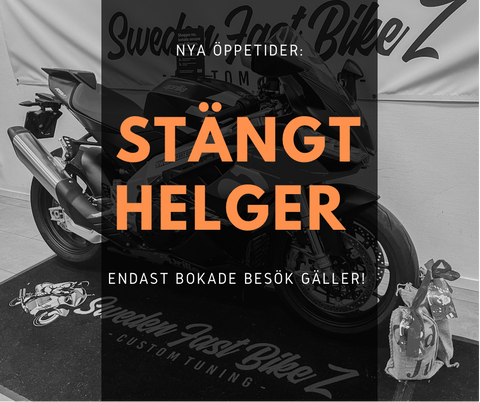 Nya ÖPPETIDER swedenfastbikez