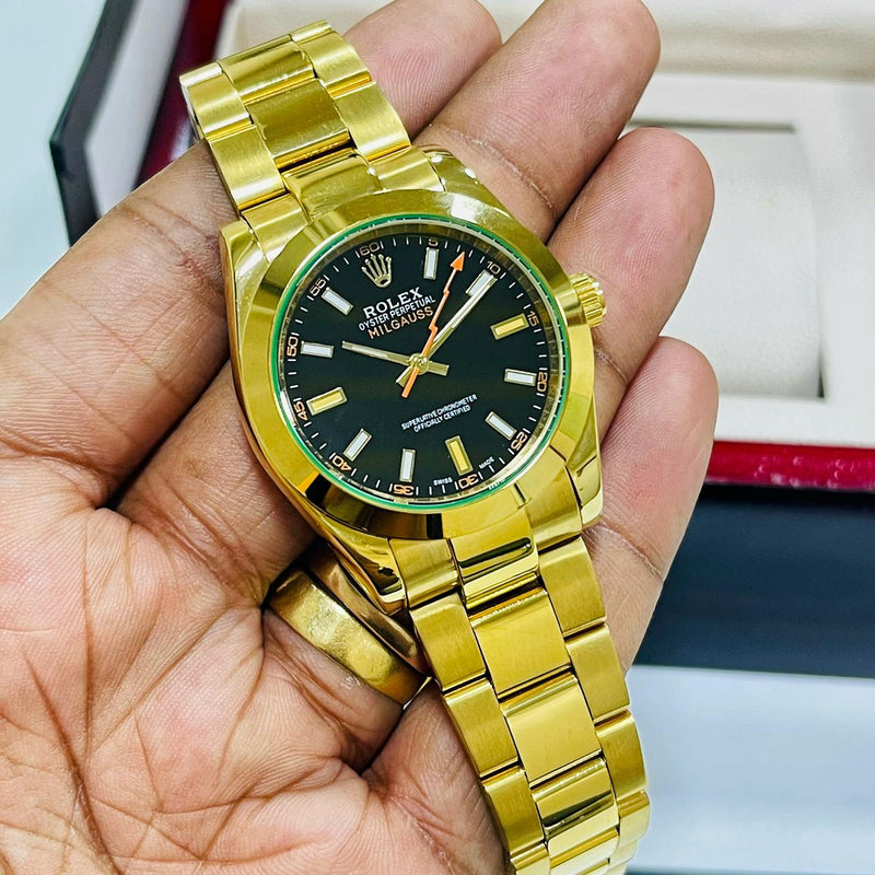 rolex milgauss gold