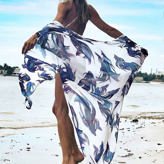 Chiffon Beach Cover-Up – Boho Gypsy Clothing