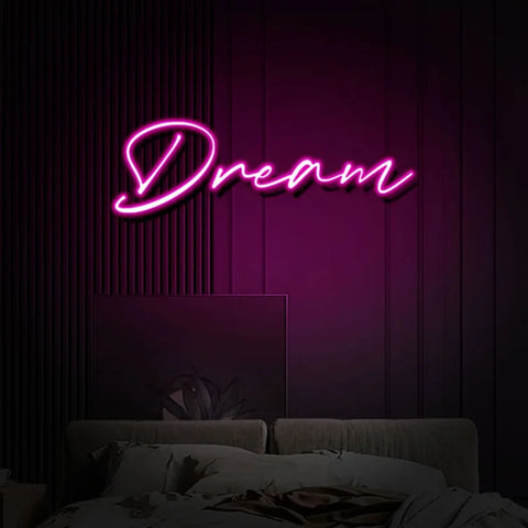 the image is showing Funky Pink Neon sign