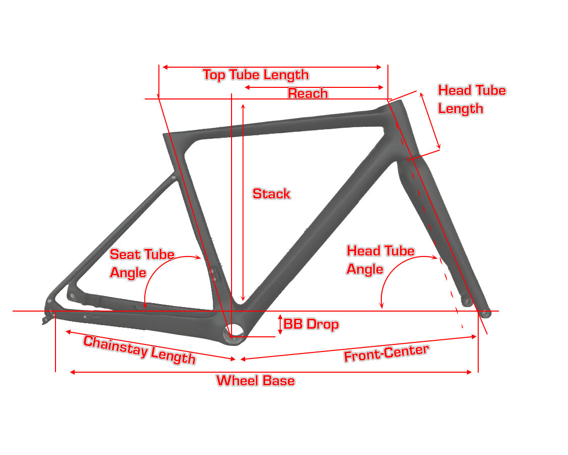 Carbide Bike Dimensions