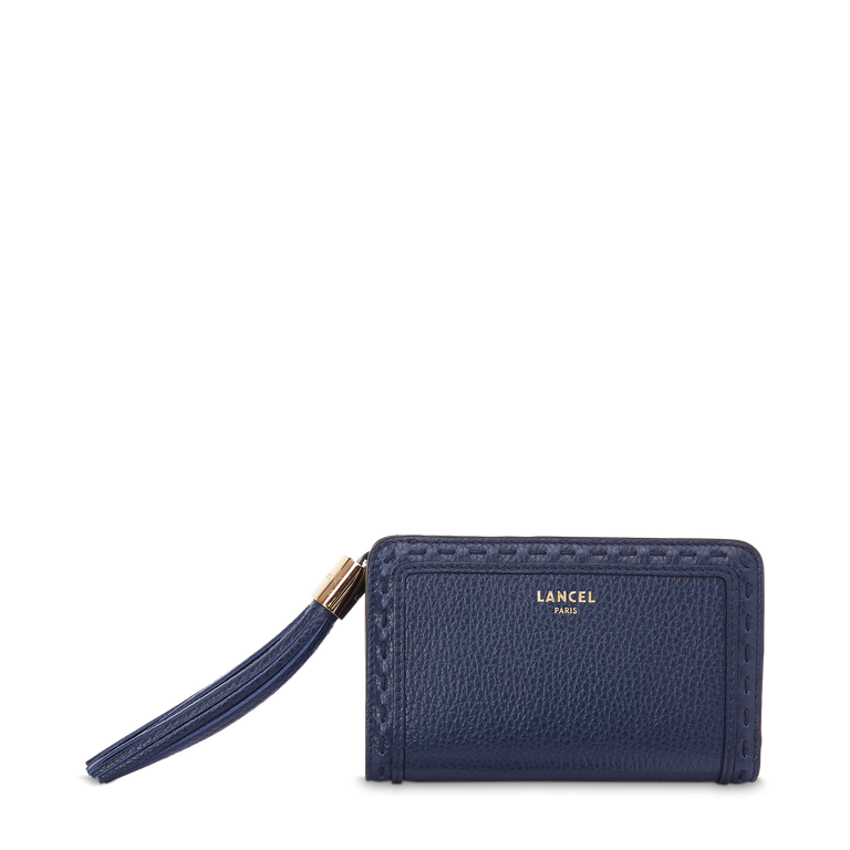 Compact rectangular zipped wallet – Lancel