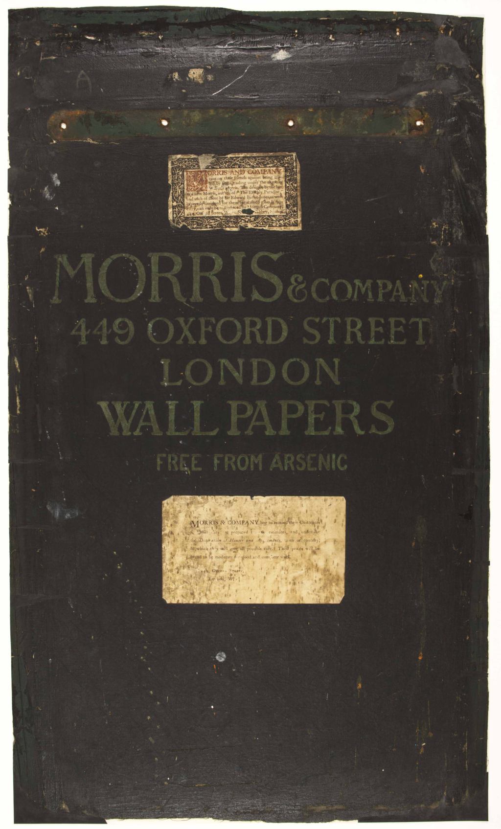 Cover of William Morris wallpaperer stand book