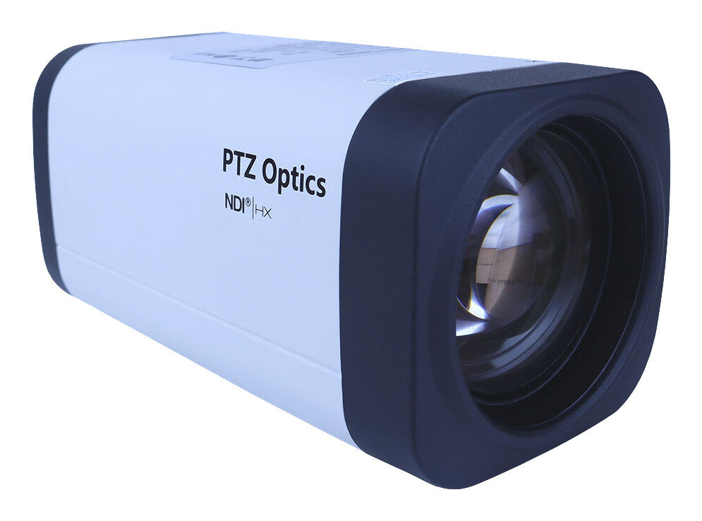 PTZOptics PT12X-ZCAM video conferencing camera 2.07 MP Black, White 1920 x 1080 pixels 60 fps CMOS 25.4 / 2.7 mm (1 / 2.7")