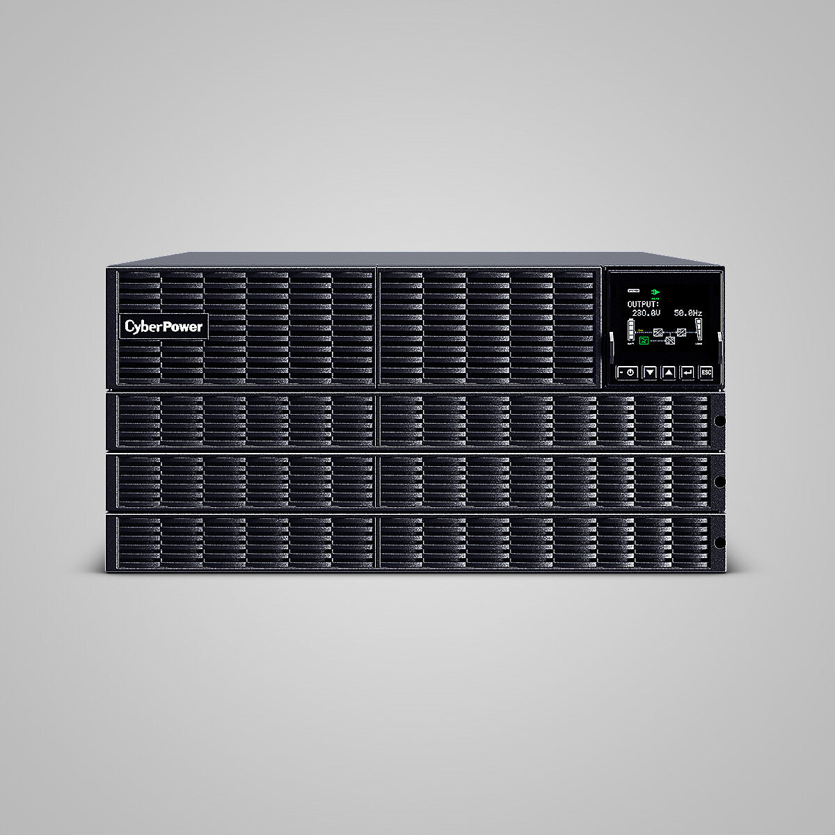 CyberPower OLS10KERT5U uninterruptible power supply (UPS) Double-conversion (Online) 10 kVA 10000 W 9 AC outlet(s)