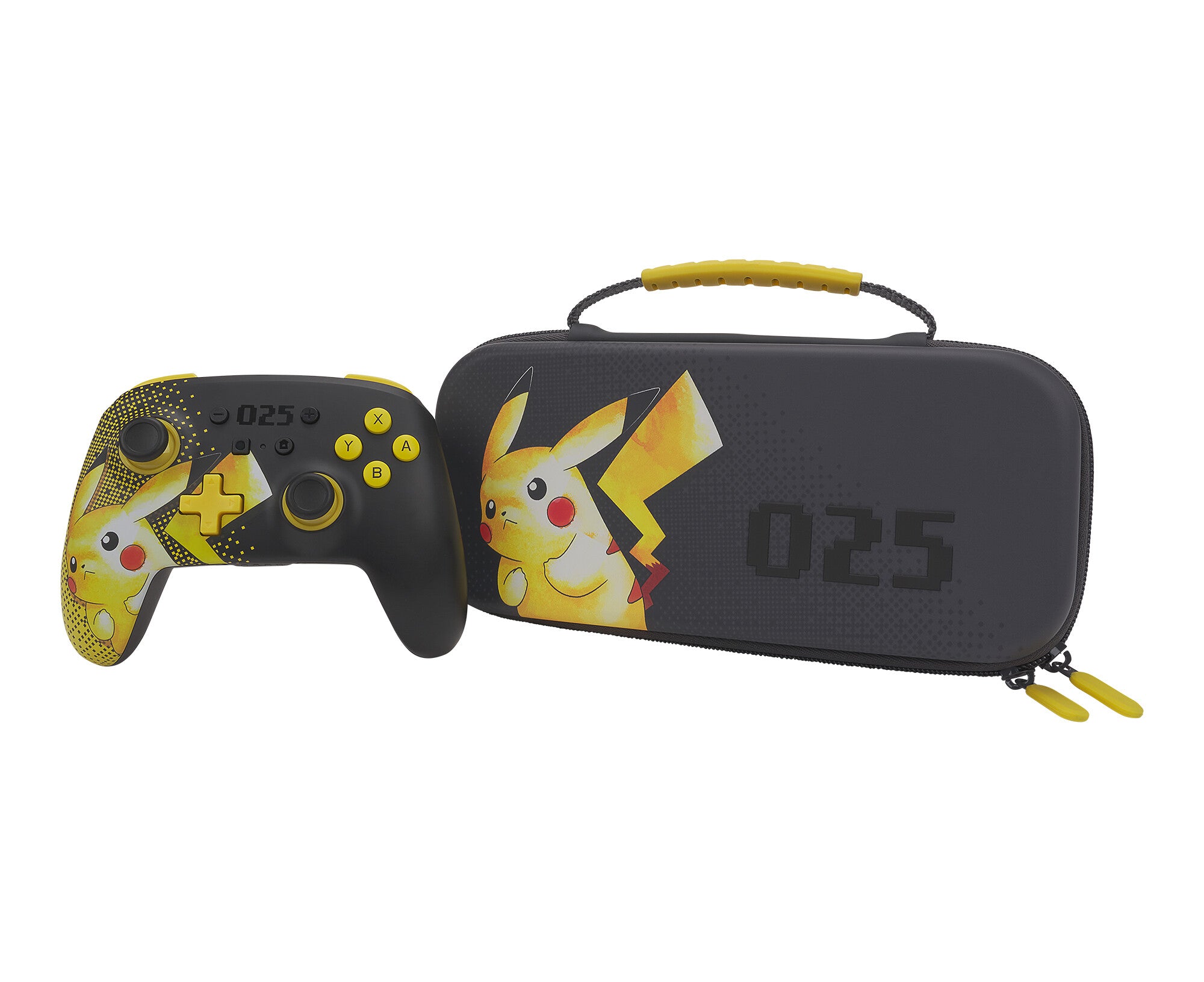 PowerA 1521515-01 portable game console case Hardshell case Nintendo Grey, Yellow