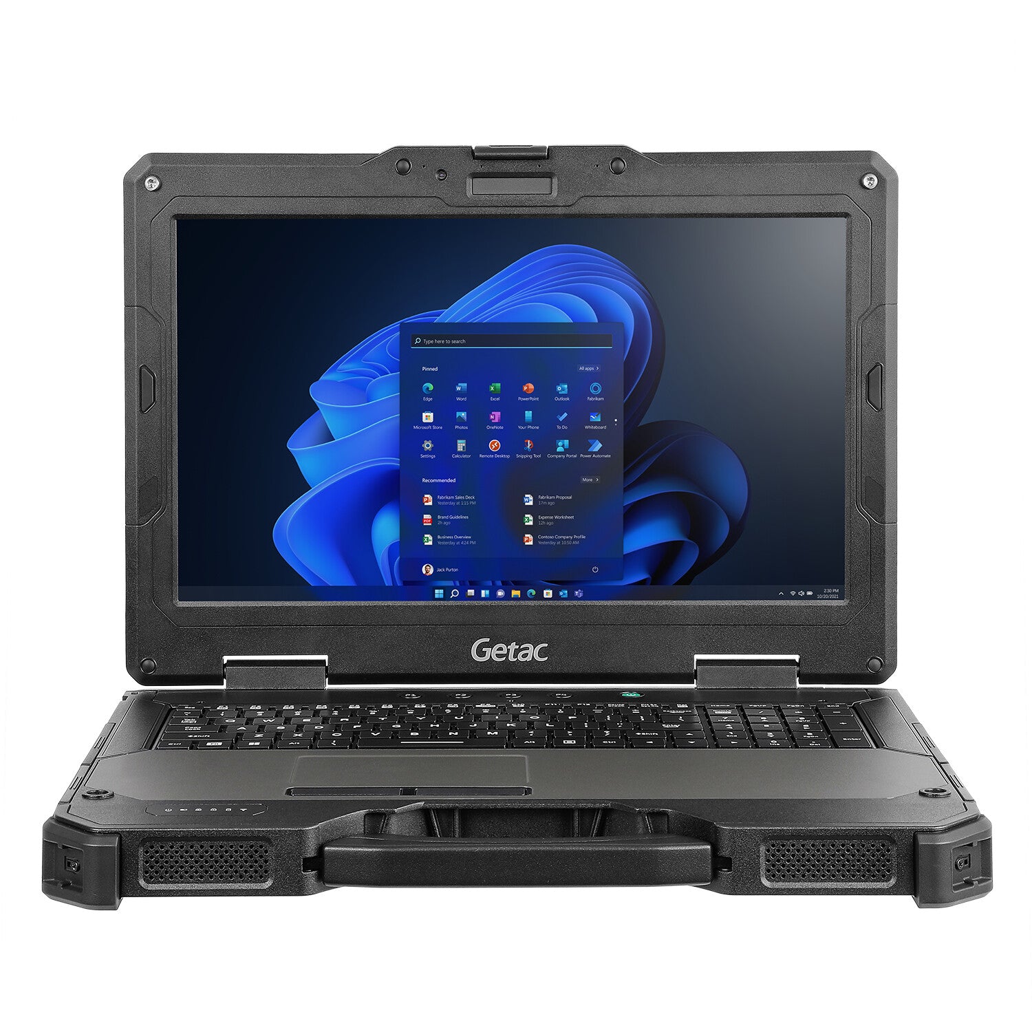 Getac X600 Intel Xeon W-11865MRE Laptop 39.6 cm (15.6") Full HD 32 GB DDR4-SDRAM 1 TB SSD Wi-Fi 6E (802.11ax) Windows 11 Pro Black