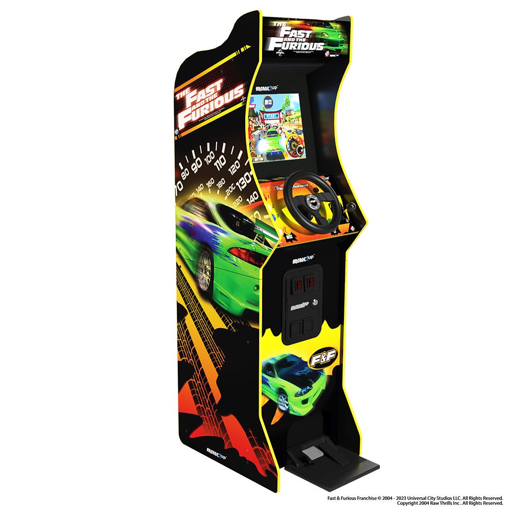 Photos - Console Accessory Arcade1Up Fast and Furious Racing Arcade Machine FAF-A-300211 