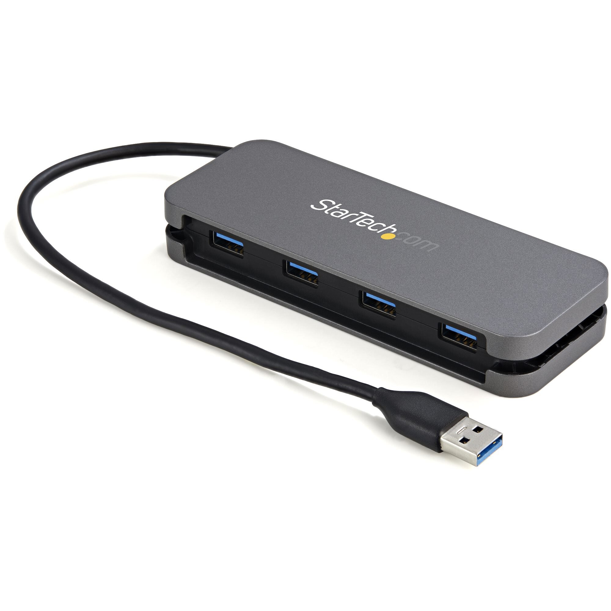 StarTech.com 4 Port USB 3.0 Hub - USB-A to 4x USB-A - SuperSpeed 5Gbps Portable USB 3.1 Gen 1 Type-A Hub - USB Bus Powered - Laptop/Desktop USB Hub