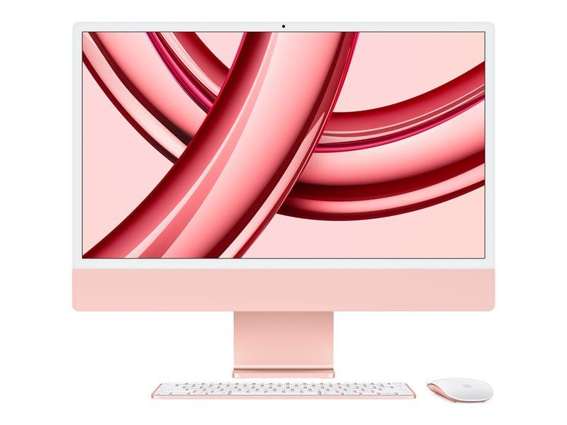 Apple iMac 4.5K 24" M3, 256GB SSD - Pink (MQRD3B/A)