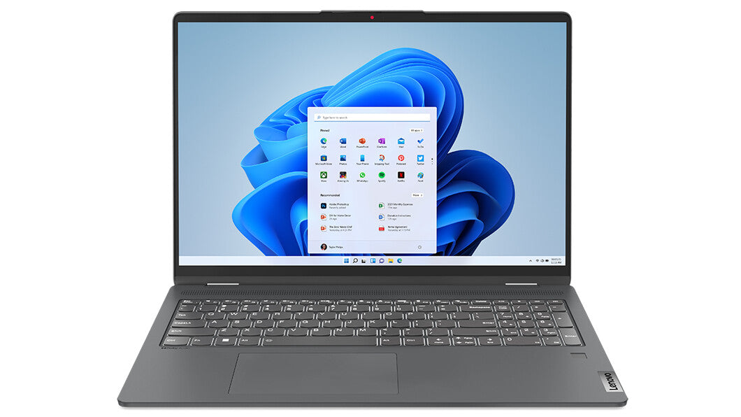 Lenovo IdeaPad Flex 5 16IAU7 Intel Core i7 i7-1255U Hybrid (2-in-1) 40.6 cm (16") Touchscreen WUXGA 8 GB LPDDR4x-SDRAM 512 GB SSD Wi-Fi 6 (802.11ax)