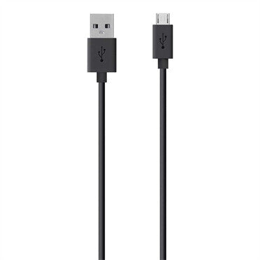 Belkin Micro-USB to USB ChargeSync USB cable USB 2.0 3 m USB A Micro-USB B Black