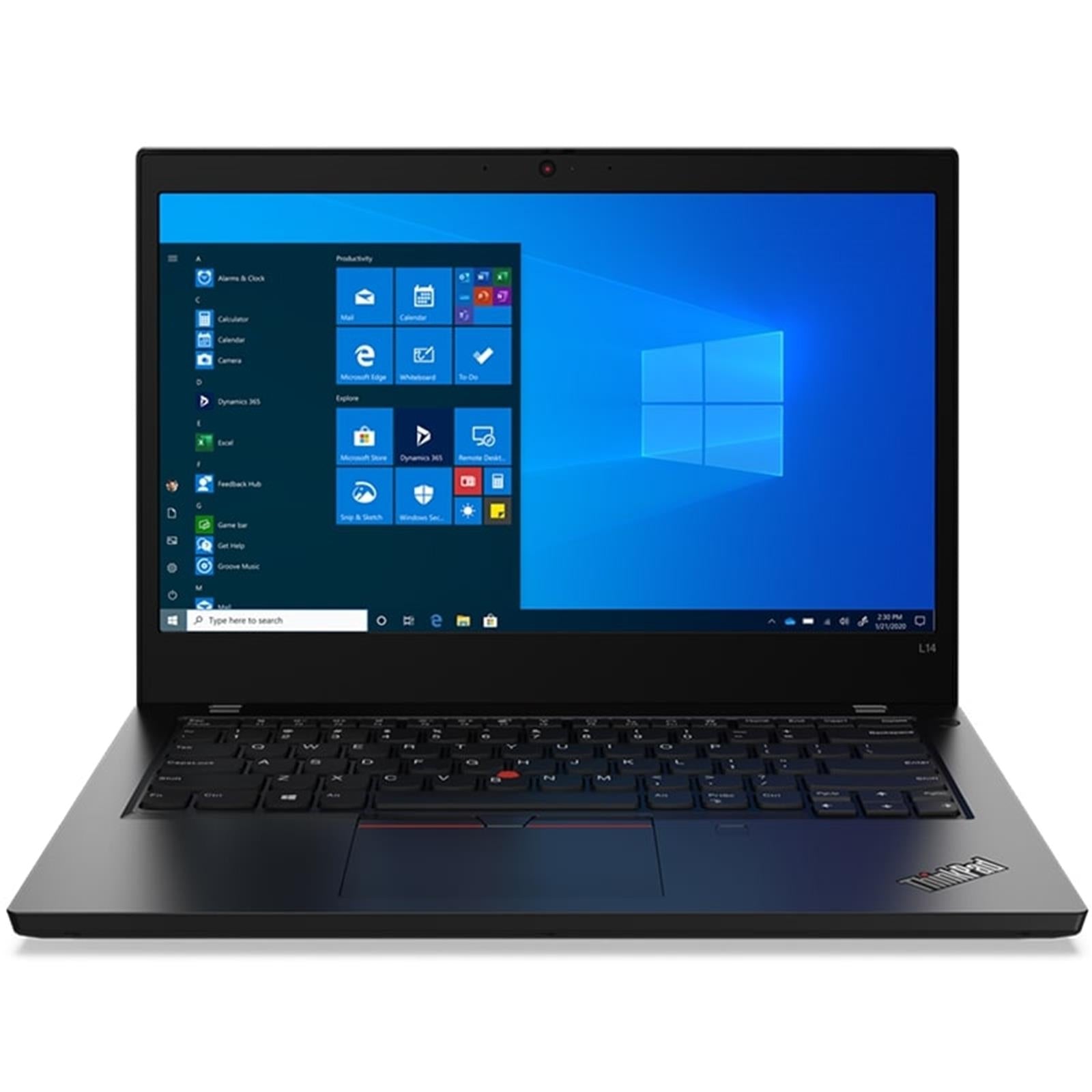 Lenovo ThinkPad L14 Laptop, 14" HD Screen, AMD Ryzen 5 4500U Processor, 16GB RAM, 256GB SSD, Windows 11 Pro