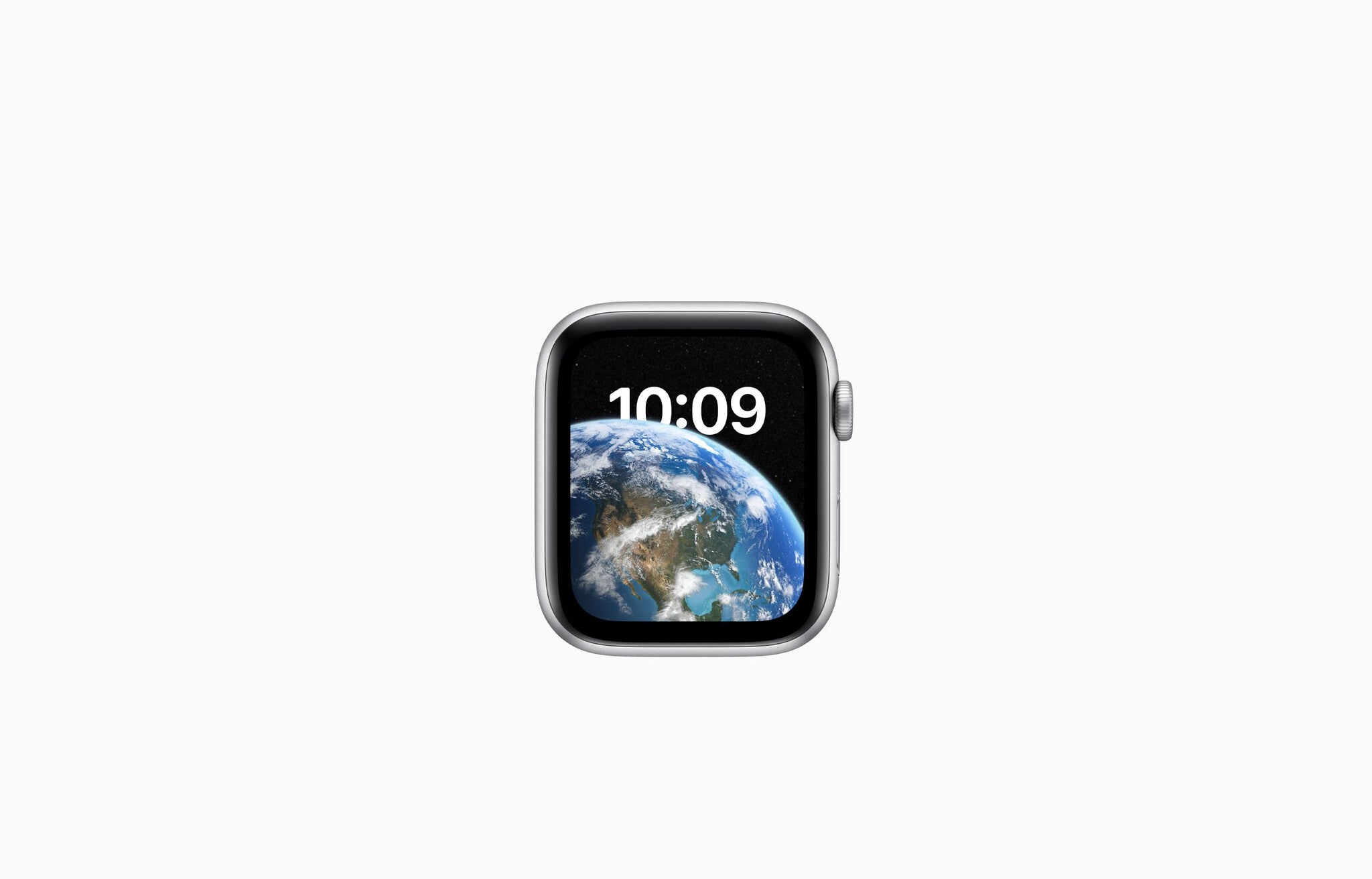 Apple Watch SE OLED 44 mm Digital 324 x 394 pixels Touchscreen Silver Wi-Fi GPS (satellite)