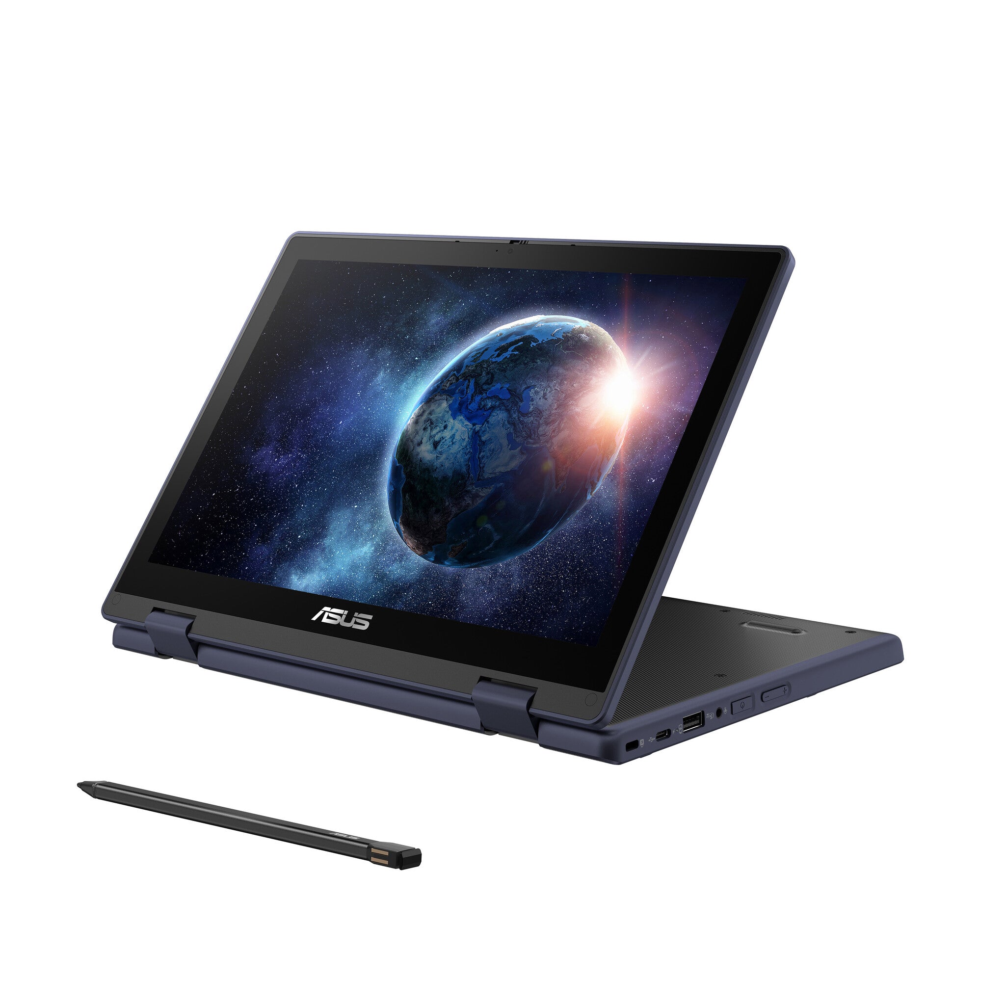 ASUS BR12F-CS81XAP-5Y Intel N N100 Hybrid (2-in-1) 31 cm (12.2") Touchscreen WUXGA 8 GB LPDDR5-SDRAM 128 GB UFS Wi-Fi 6 (802.11ax) Windows 11 Pro