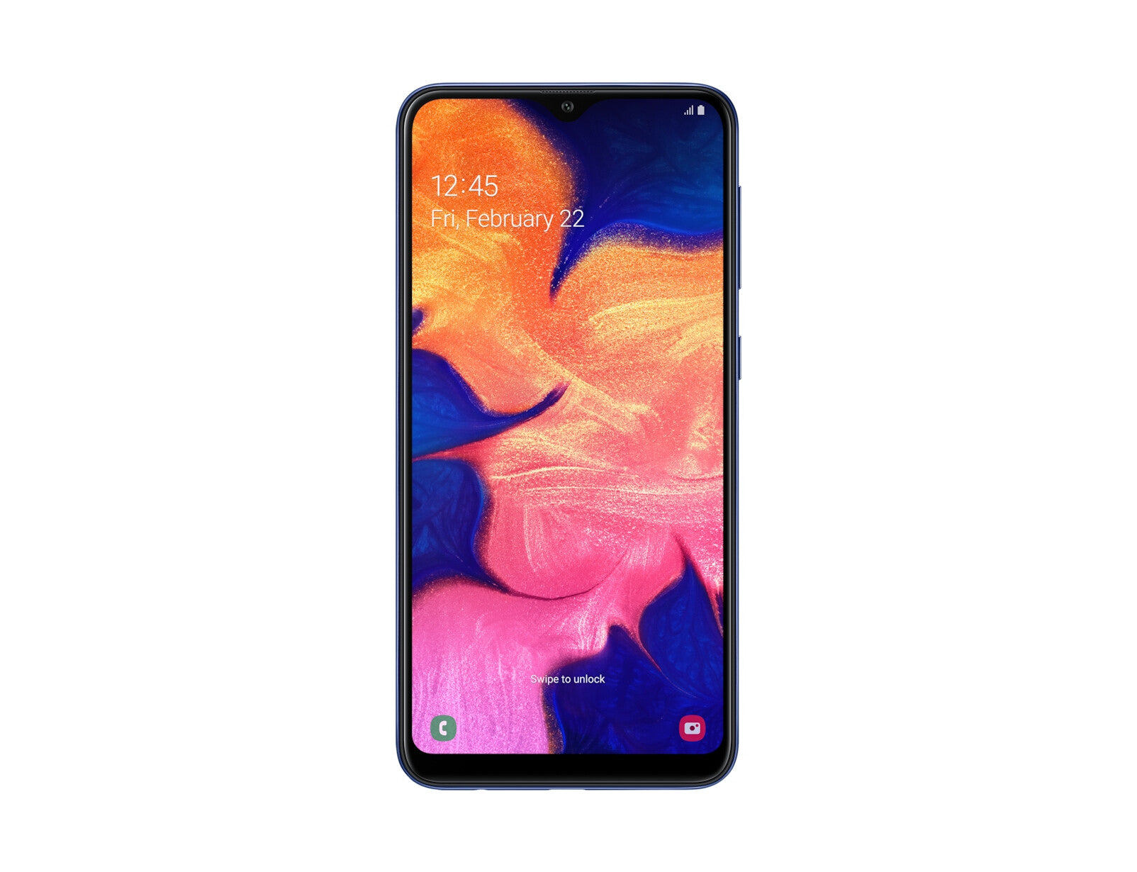 Samsung Galaxy A10 15.8 cm (6.2") Dual SIM 4G Micro-USB 2 GB 32 GB 3400 mAh Blue