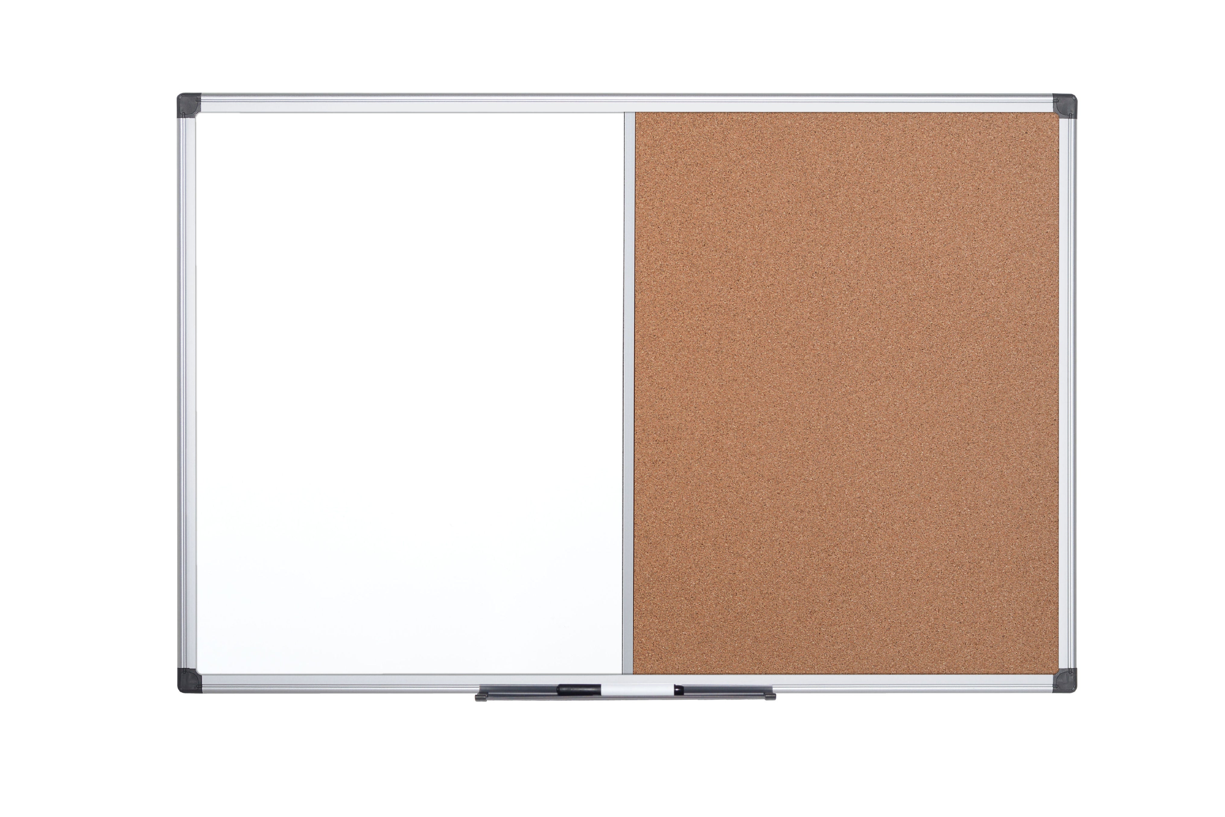 Photos - Interactive Whiteboard Bi-Office Maya Combination Board Cork/Magnetic Whiteboard Alumin 