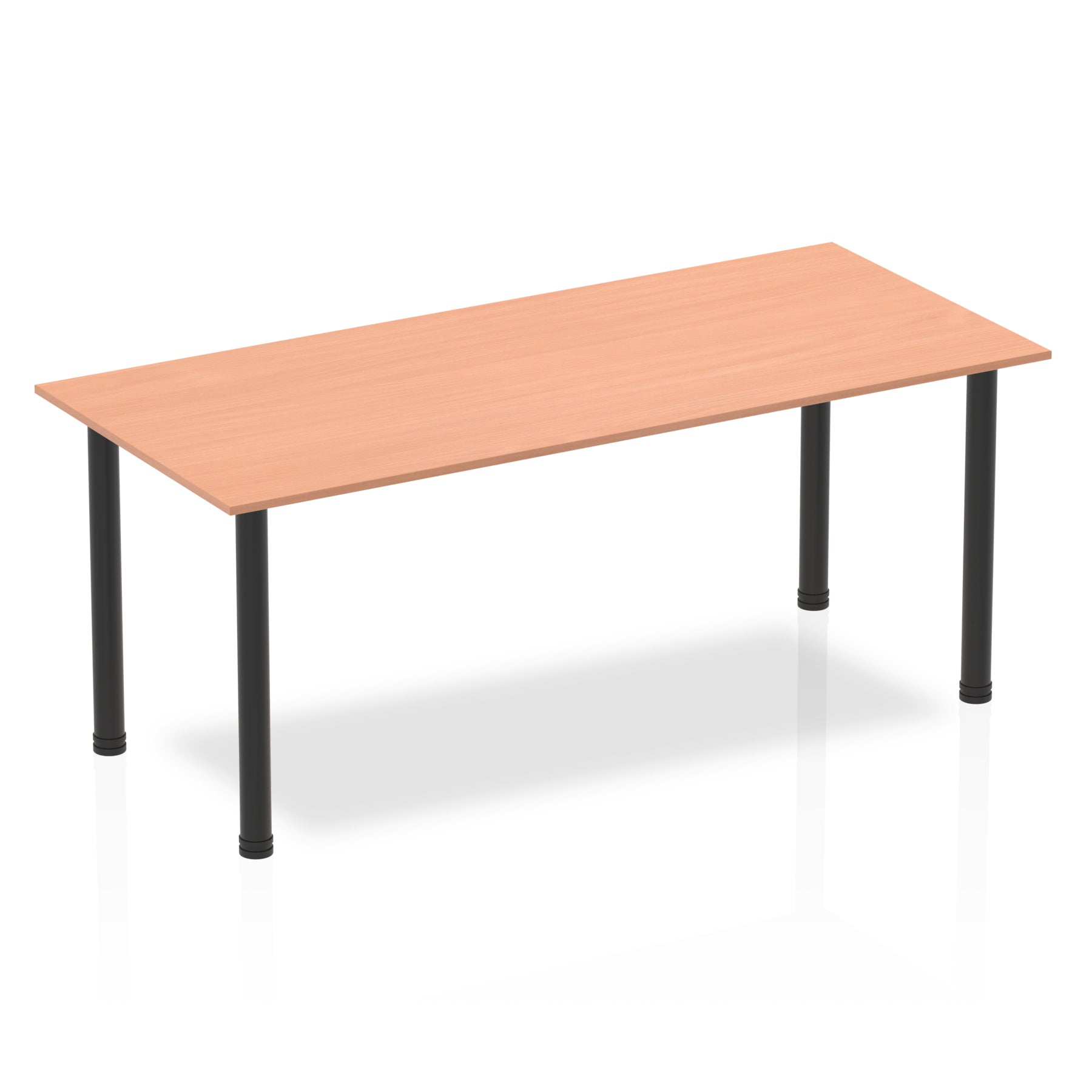 Photos - Dining Table Dynamic Office Solutions Impulse 1800mm Straight Table With Post Leg I0036 