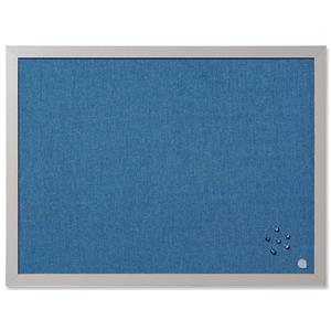 Photos - Dry Erase Board / Flipchart Bi-Office Notice Board  - Blue 45459BS (600mm x 450mm)