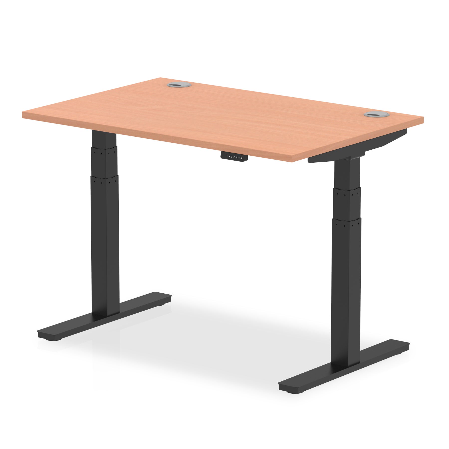Photos - Office Desk Dynamic Office Solutions Air Height Adjustable Desk With Cable Ports HA010 