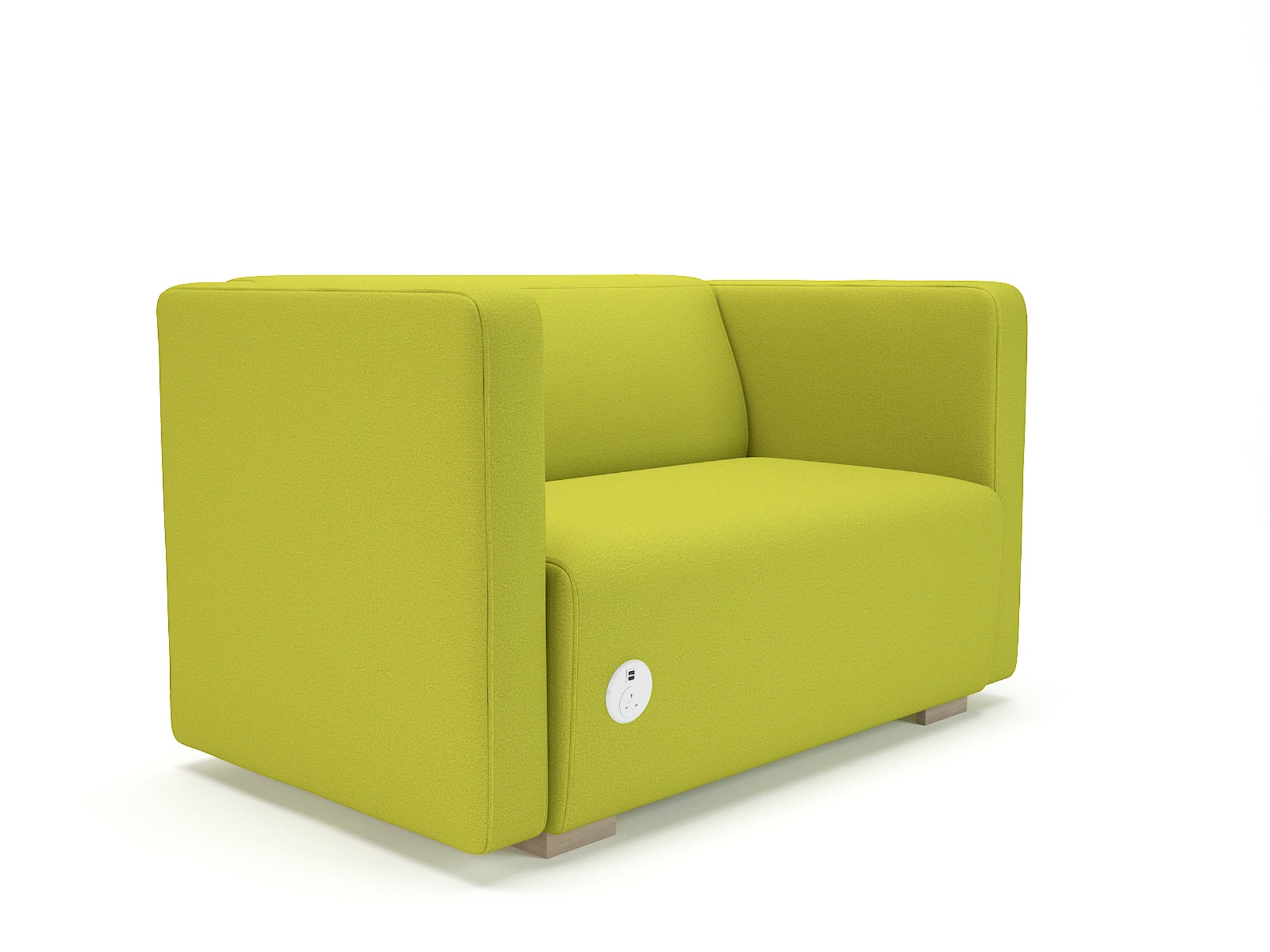 Photos - Sofa Dynamic Office Solutions Carmel 130cm Wide  in Warwick Dolly Fabric wi 