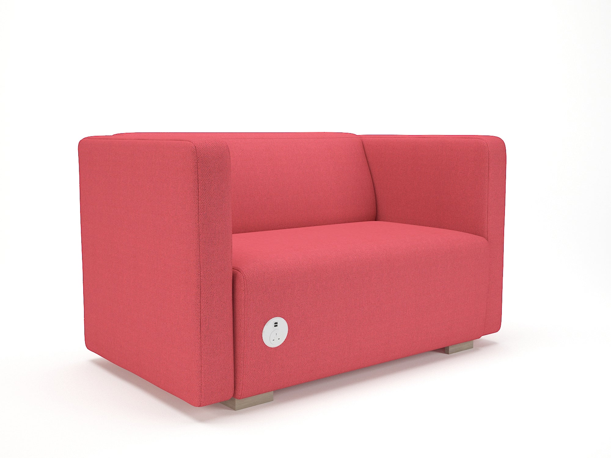 Photos - Sofa Dynamic Office Solutions Carmel 130cm Wide  in Camira Era Fabric with 