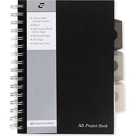Photos - Notebook Pukka Pad Pukka Pukka Pads A5 Wirebound Polypropylene Cover Project Book Ruled 250 P 
