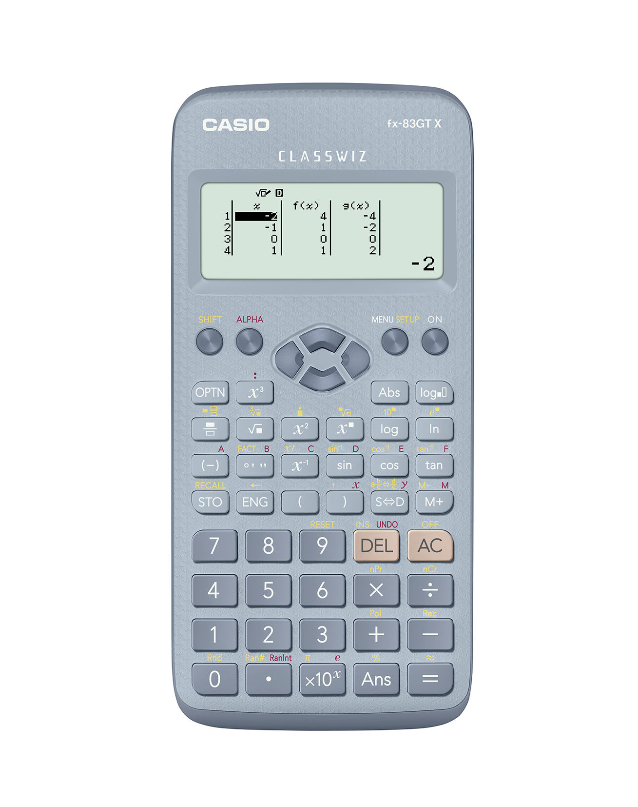 Casio FX-83GTX Scientific Calculator Blue FX-83GTX-DB-S-UH