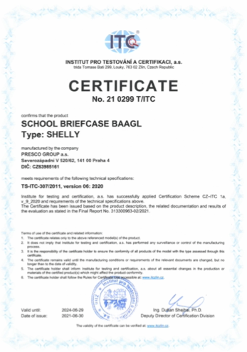 Certificate School Briefcase Baagl Shelly
