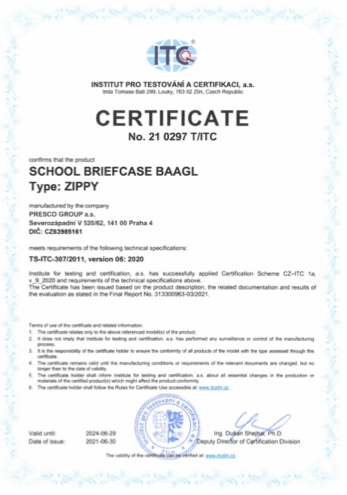Certificate School Briefcase Baagl Zippy
