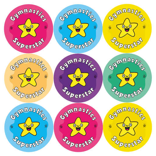 Superstar Sparkly Stickers Small Ubicaciondepersonascdmxgobmx