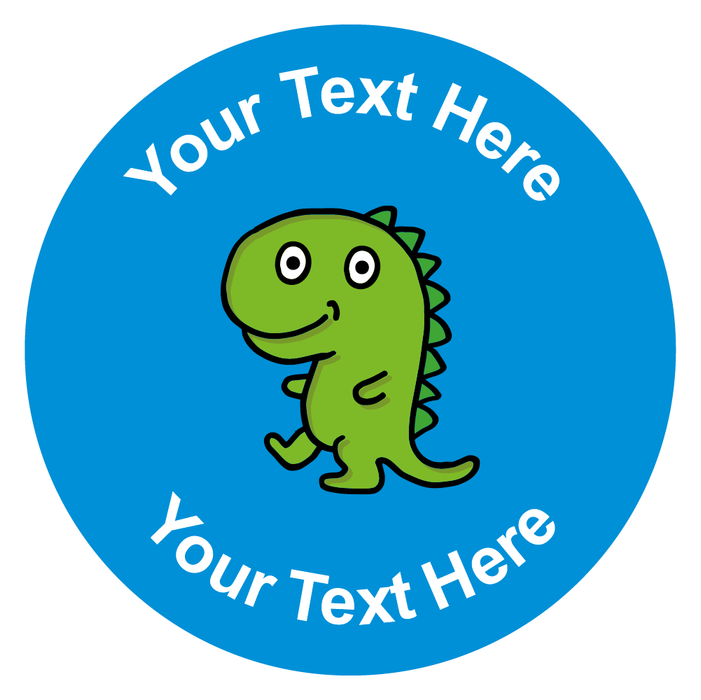 Personalised Cute Baby Dinosaur Reward Stickers — Myclassroom