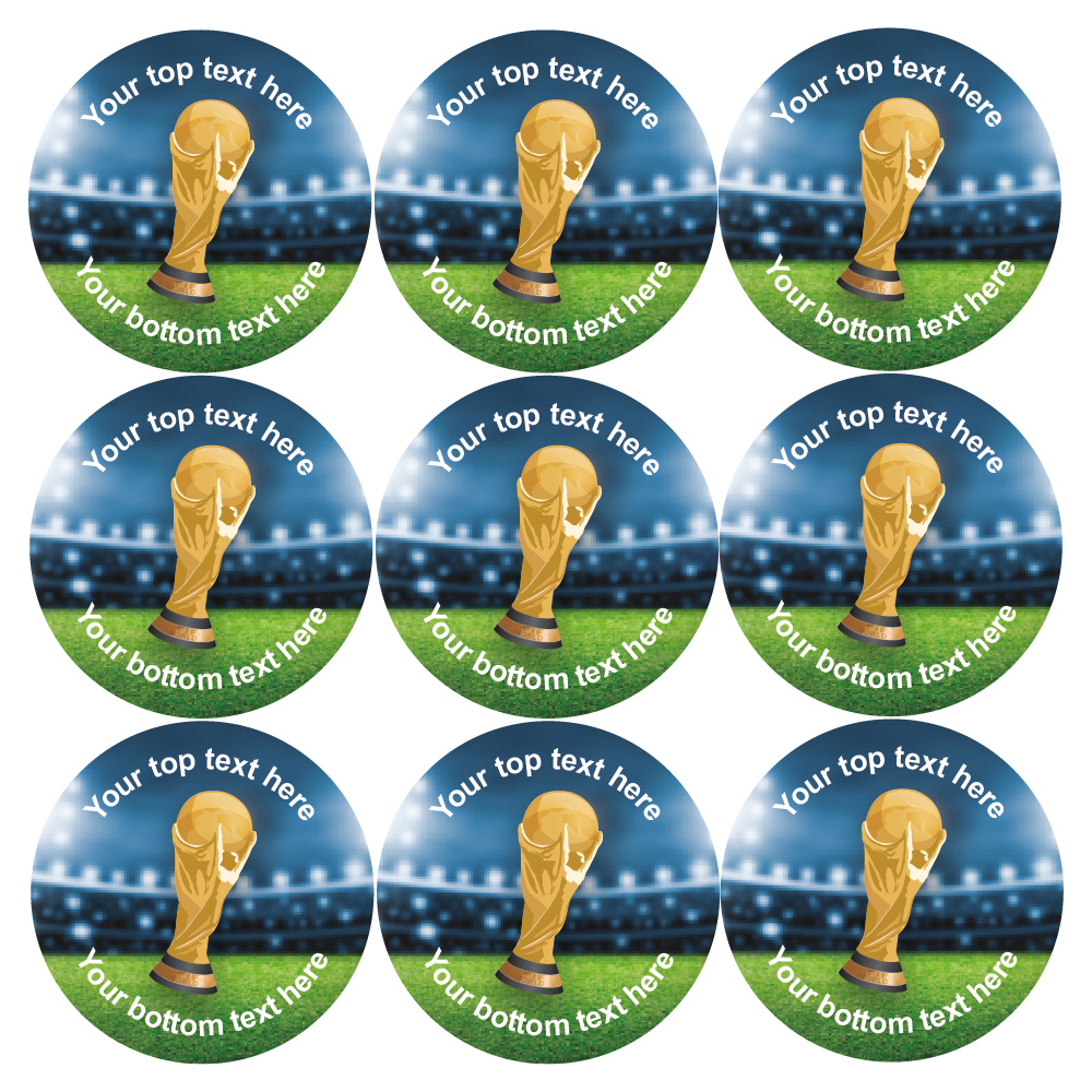 Personalised World Cup Reward Stickers — Myclassroom