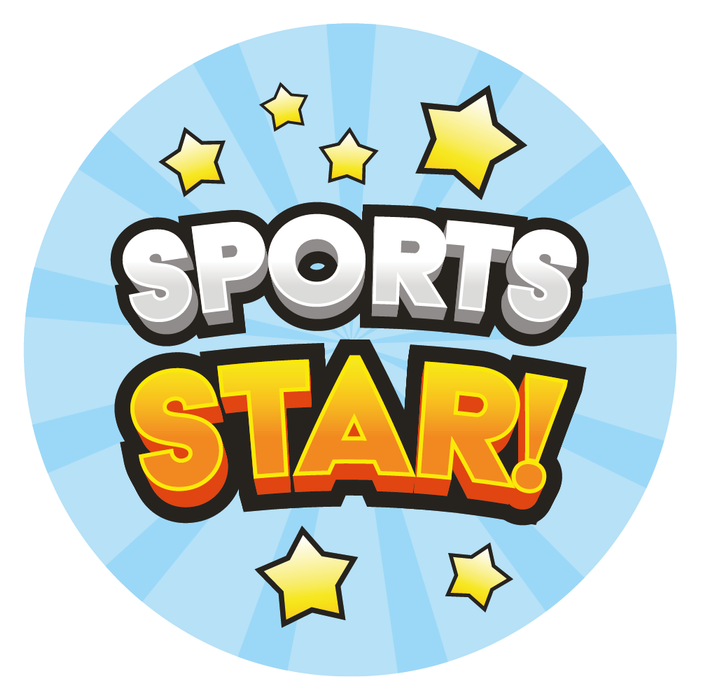 Sports Star Reward Stickers — MyClassroom