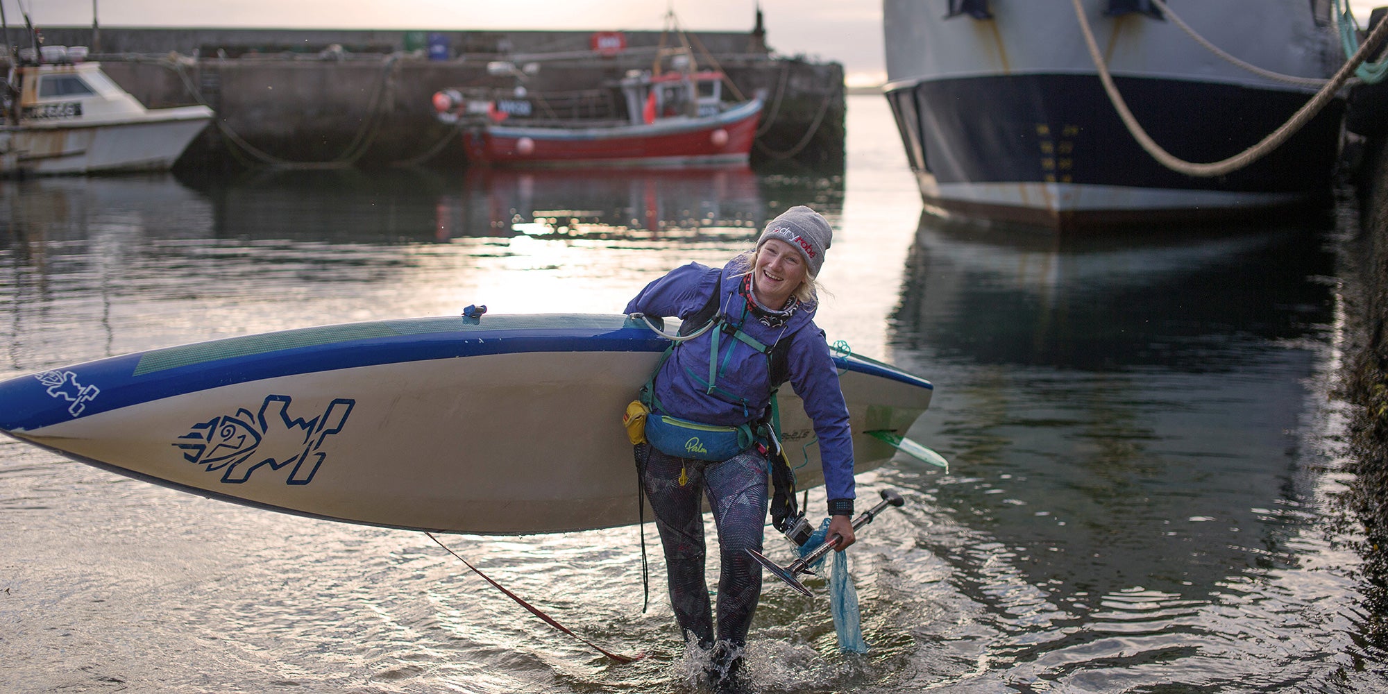 Circumnavigating the Scotland coast on SUP