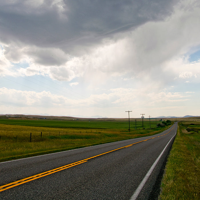 Biking along the 142 miles of river on Highway 191