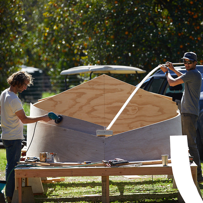 Building a boat hull