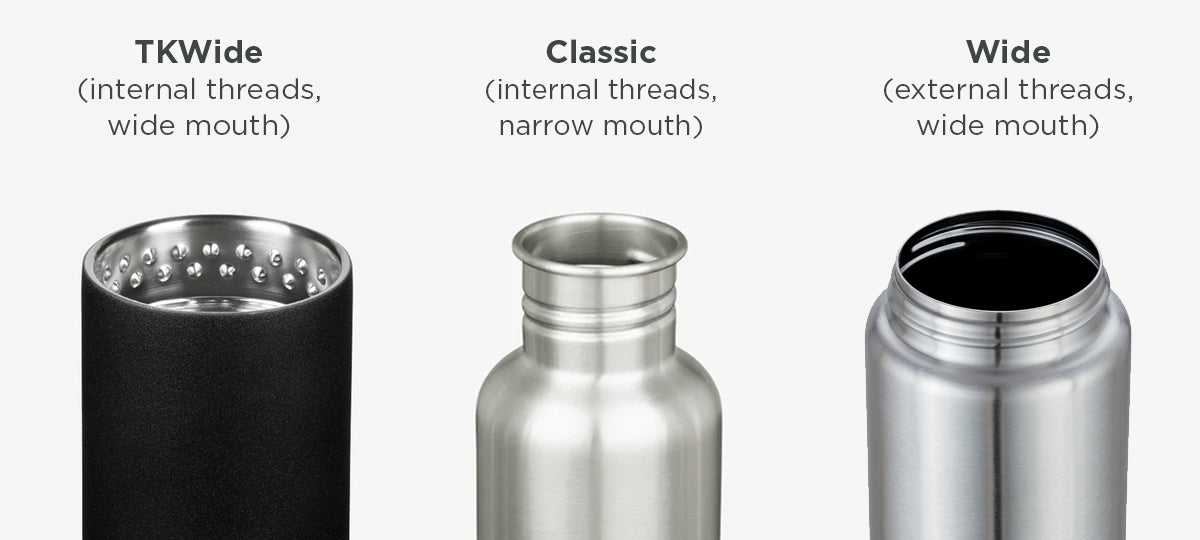 Klean Kanteen Insulated Classic 20oz (w/Loop Cap) Brushed Stainless