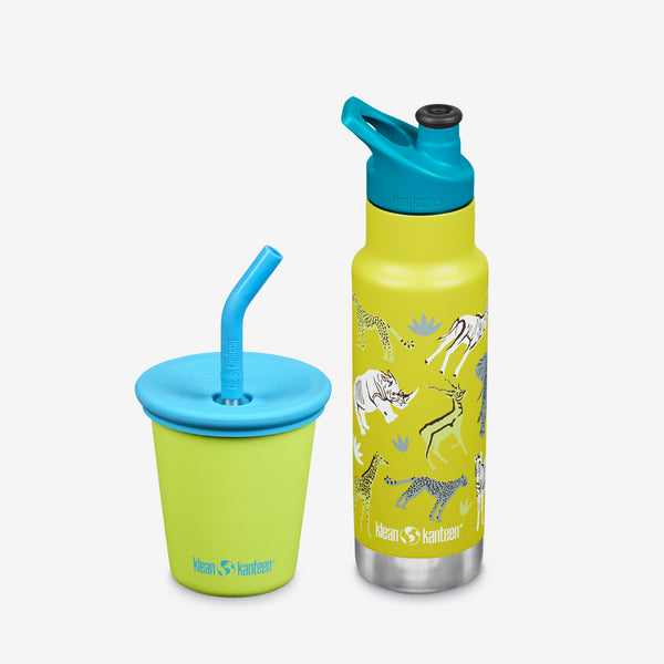 Kids' Sippy and Water Bottle Set - Unicorns